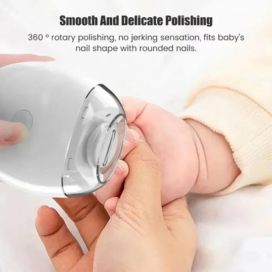 2 IN 1 Electric Nail Clipper Cutter With LED Light Automatic Nail Grinder Trimmer For Baby Mini Manicure Tools Nail Care